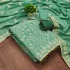 Ds Designer Suit Zari Work Silk Non Catalog Dress Material Wholesale Price In Surat
